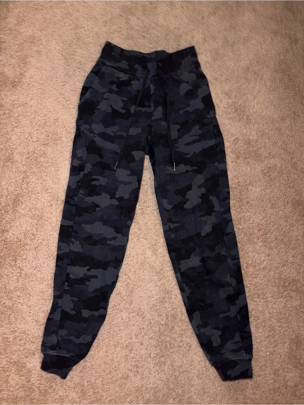 Lululemon Camo Jogger Pants - Black/Grey